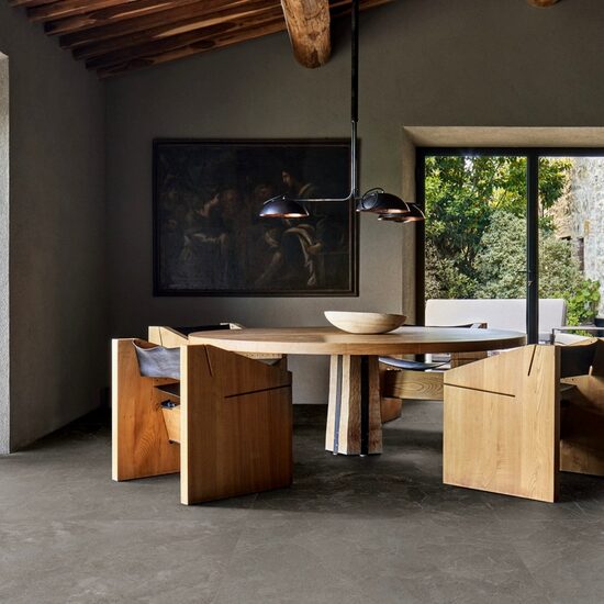 Marbella Pulpis Grey / Carving (60x60 cm) — SEK/m²